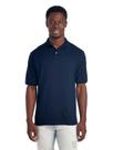 Camisa polo Jerzees SpotShield 2 Button Rib Knit para homens