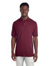 Camisa polo Jerzees SpotShield para homens marrom tamanho L
