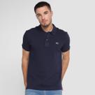 Camisa Polo Lacoste Slim Fit Piquet Masculina Camisa Polo Lacoste Slim Fit Piquet Masculina