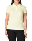 Camisa polo Lee Stretch Pique para mulheres amarela tamanho S Camisa polo Lee Stretch Pique para mulheres amarela tamanho S