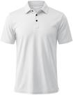 Camisa polo MAGCOMSEN para homens de manga curta e poliéster seco