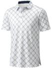 Camisa polo MAGCOMSEN para homens, golfe, estampa de manga curta