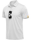 Camisa polo MAGCOMSEN para homens, manga curta, modelagem seca, polos de golfe