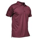 Camisa polo MAGCOMSEN Quick Dry para homens de poliéster