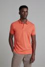 Camisa Polo Malha Slim Fit - Vermelho Pitanga