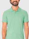 Camisa Polo Malwee 1000129599 Masculina Slim Malha Linho T. P/XGG
