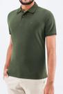 Camisa Polo Manga Curta Masculina 007510001 Slim Ogochi Verde