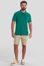 Camisa polo masculina adulta em piquet Mundi