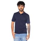 Camisa Polo Masculina Balboa Algodão Pima Básica Marinho