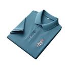 Camisa Polo Masculina Bordada - Manga Curta, Casual e Confortável - Verão Camisa Polo Masculina Bordada - Manga Curta, Casual e Confortável - Verão