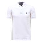 Camisa Polo Masculina Branca Austin Western 36017