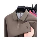Camisa POLO Masculina De Algodão Para Outono E Inverno, Manga Longa, Moda Esportiva, Bordada, Casual Camisa POLO Masculina De Algodão Para Outono E Inverno, Manga Longa, Moda Esportiva, Bordada, Casual