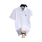 Camisa Polo Masculina De Algodão Respirável Com Manga Curta, Bordada, Casual, Verão, Marca De Luxo