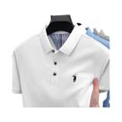 Camisa Polo Masculina De Verão 100% Algodão Manga Curta Marca De Alto Padrão Com Bordado De Pônei Camisa Polo Masculina De Verão 100% Algodão Manga Curta Marca De Alto Padrão Com Bordado De Pônei
