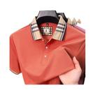 Camisa Polo Masculina De Verão Com Estampa Xadrez, Manga Curta, Algodão Sedoso, Respirável, Casual, Camisa Polo Masculina De Verão Com Estampa Xadrez, Manga Curta, Algodão Sedoso, Respirável, Casual,