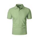 Camisa Polo Masculina De Verão Oversized Com Tecnologia De Controle De Umidade, Manga Curta,