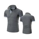 Camisa Polo Masculina de Verão - Respirável, Gola Oca e Manga Curta