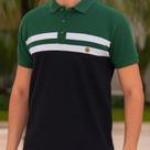 Camisa Polo Masculina Diversas Cores em Malha Piquet Tamanho:GGCor:Verdun Green