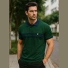Camisa Polo Masculina Diversas Cores em Malha Piquet Tamanho:PCor:Azul Marinho