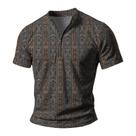 Camisa polo masculina Domirica Fitness Half Zip Gym 2XL