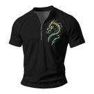 Camisa polo masculina Domirica Summer Gym Training 3XL poliéster