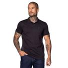 Camisa Polo Masculina Gangster Básica Preto