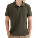 Camisa Polo Masculina Hering MC Regular Verde Militar N3A7NA