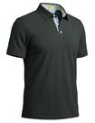 Camisa polo masculina MAGNIVIT, manga curta, algodão, golfe, cinza esfumaçado, S Camisa polo masculina MAGNIVIT, manga curta, algodão, golfe, cinza esfumaçado, S