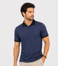 Camisa Polo Masculina Manga Curta Select Azul