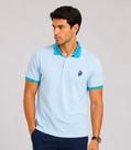 Camisa Polo Masculina Manga Curta Select Azul Camisa Polo Masculina Manga Curta Select Azul