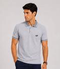 Camisa Polo Masculina Manga Curta Select Cinza