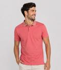 Camisa Polo Masculina Manga Curta Select Laranja