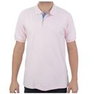 Camisa Polo Masculina Ogochi Essencial Slim Rosa - 00700