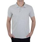 Camisa Polo Masculina Ogochi Slim Piquet Cinza - 0075