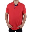 Camisa Polo Masculina Ogochi Slim Piquet Vermelha - 0075