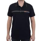 Camisa Polo Masculina Olho Fatal Piquet Preta - 9501401086