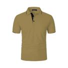 Camisa Polo Masculina Oversize Clássica De Manga Curta, Leve, Em Cor Sólida, Casual, Pullover De Camisa Polo Masculina Oversize Clássica De Manga Curta, Leve, Em Cor Sólida, Casual, Pullover De