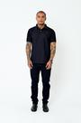 Camisa Polo Masculina Piquet Camisaria Colombo Preto Camisaria Colombo