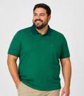 Camisa Polo Masculina Plus Size Manga Curta Select Verde