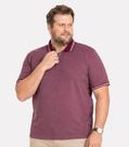 Camisa Polo Masculina Plus Size Manga Curta Select Vermelho