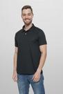 Camisa Polo Masculina Preta 100% Poliéster Piquet Sublimática para Sublimação