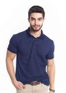 Camisa Polo Masculina Preta com Poás - Tony Menswear Camisa Polo Masculina Preta com Poás - Tony Menswear
