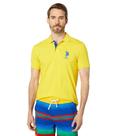 Camisa Polo Masculina Slim Fit U.S. Polo Assn. Amarelo Cyber G