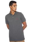 Camisa Polo Masculina U.S. Polo Assn. Cinza Mescla Escuro M