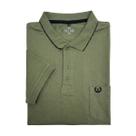 Camisa Polo Masculina Vilejack Plus Size Com Bolso Algodao