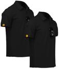 Camisa polo masculina ZITY de manga curta Performance Sports, pacote com 2