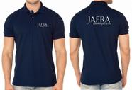 Camisa Polo Masculino Jafra Bordado Tradicional e Baby Look