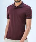 Camisa Polo mc cs slim vinho P/M/G