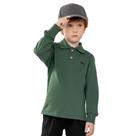 Camisa Polo Menino Angerô em Algodão na cor Verde Tamanho:2