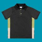 Camisa Polo Menino Angerô Polo Malha Campeche Basic Preto Tamanho:10Cor:Igual da foto